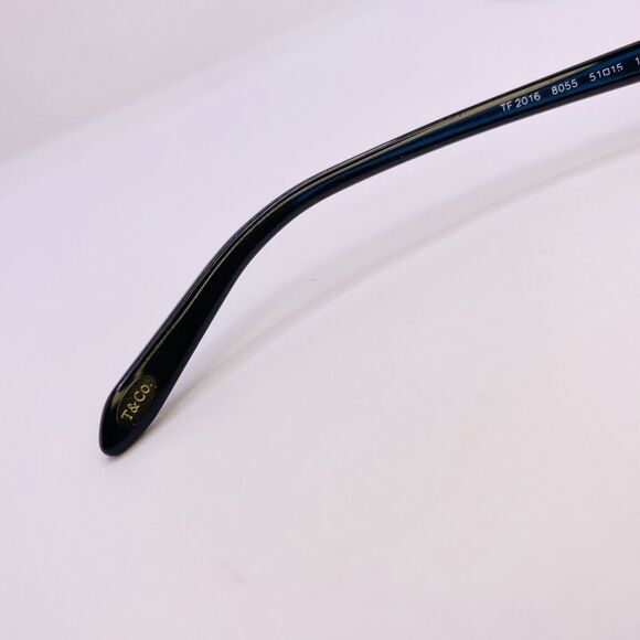 Tiffany & Co. Eyeglasses TF 2016 8055 51 [] 15 135 MM Sky Blue Black Silver - Picture 5 of 9